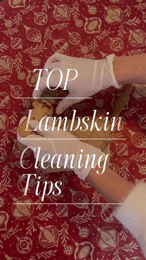 how to take care of chanel lambskim|how to clean lambskin.